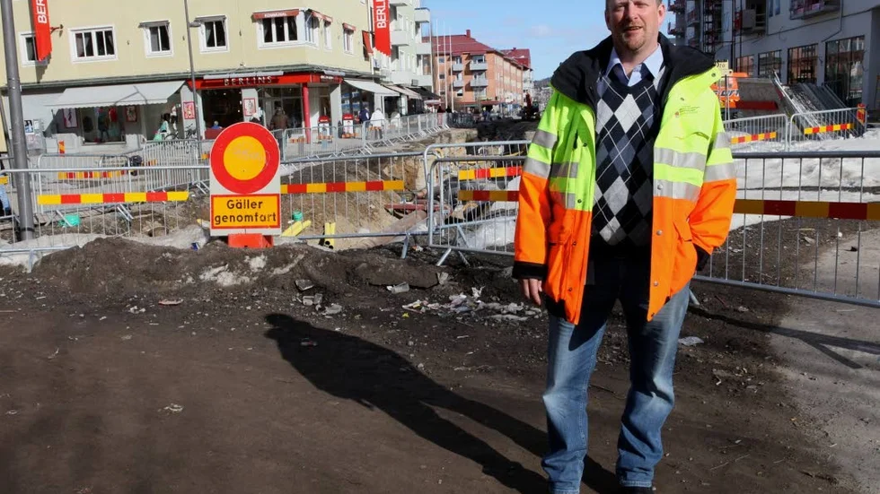 Flyttar. Bodens gatu- parkchef Joakim Kyräs har fått nytt arbete i Linköping.