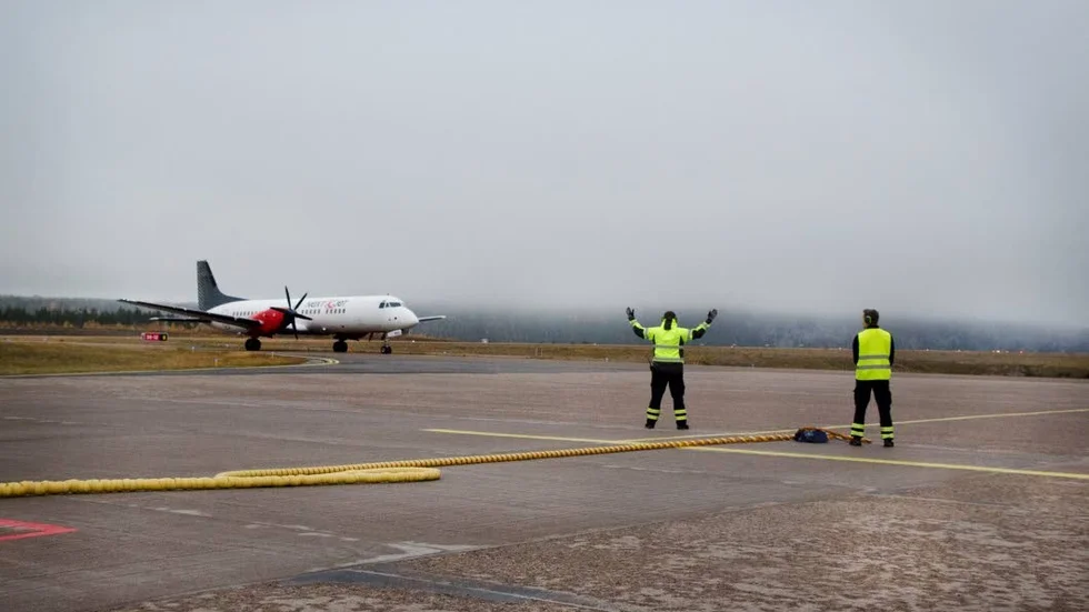 Flygplatsen i Gällivare får kritik av signatur Gällivare-Bo.