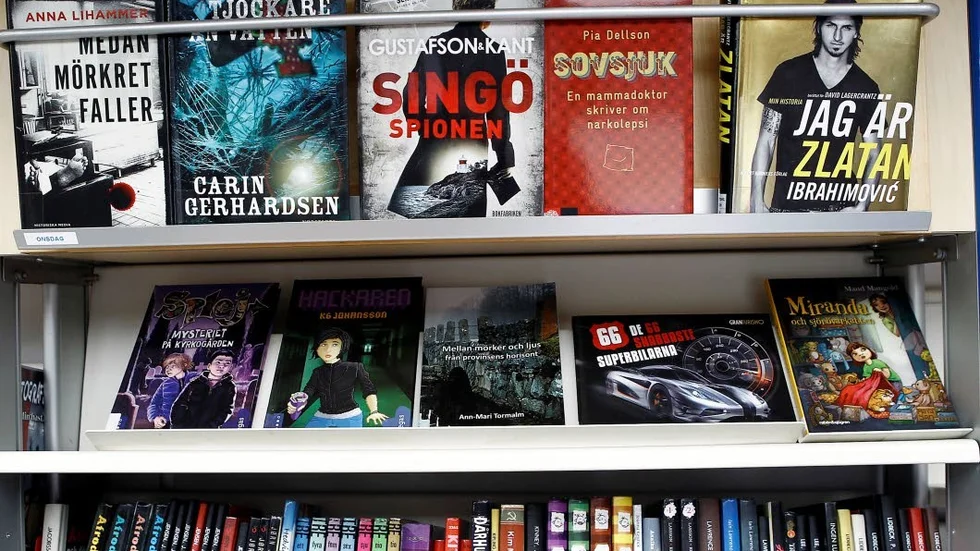 Biblioteket i Järlåsa hotas av nedläggning. (Arkivbild)