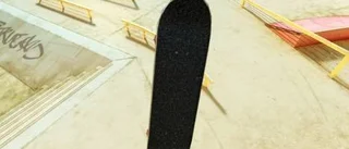 Halvkul i trång skatepark