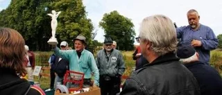 Välbesökt auktion med stort utbud