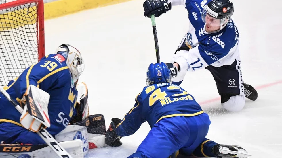 Juhan Tyrväinen och hans Finland stod för en mäkti vändning mot Tre Kronor (Arkivbild).