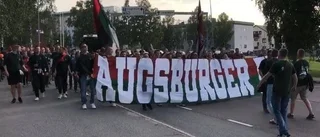 TV: Tyska fansen marscherar i Luleå