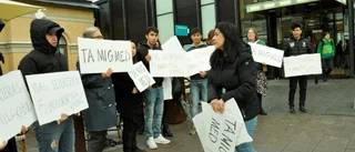 Manifestation mot afghanutvisning