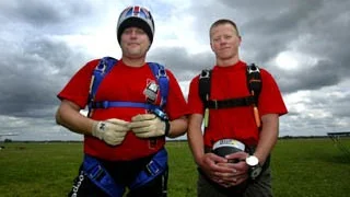 Mark Callard från England segrade i herrklassen. Niclas Emanuelsson (till höger) hamnade på en fjärdeplats och blev därmed bäste svensk.