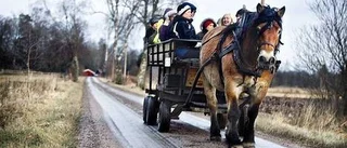 Utflykt till tomten gav ''vit'' jul trots töväder