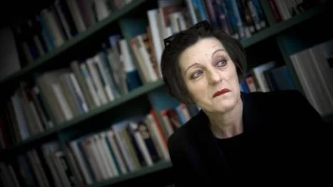 Herta Müller, författare och 2009 års pristagare i litteratur till Alfred Nobels minne.