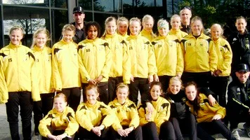 Emma Dimander, Märta Säfström, Ariam Berhane, Rim Tanoukhi, Maja Höglund, Agnes Lundberg, Lovisa Kardell, Kjell Sjöberg (ledare), Elin Åkerman, Natalie Nordelind, Hanna Isaksson, Moa Karlström, Saga Damm-Eriksson, 
Elvira Sjöberg, Emilia Mastad, Lisa Meyer, Ulf Pettersson (ledare), Björn Aldén (ledare), Johanna Högström, Ronja Aldén, Tilda Keisu, Sofia Jonsson-Stamfeldt, Emma Holmgren, Mathilda 
Ogden och Malin Ericsson (ledare).