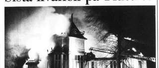 Flustret brann ned till grunden 1984
