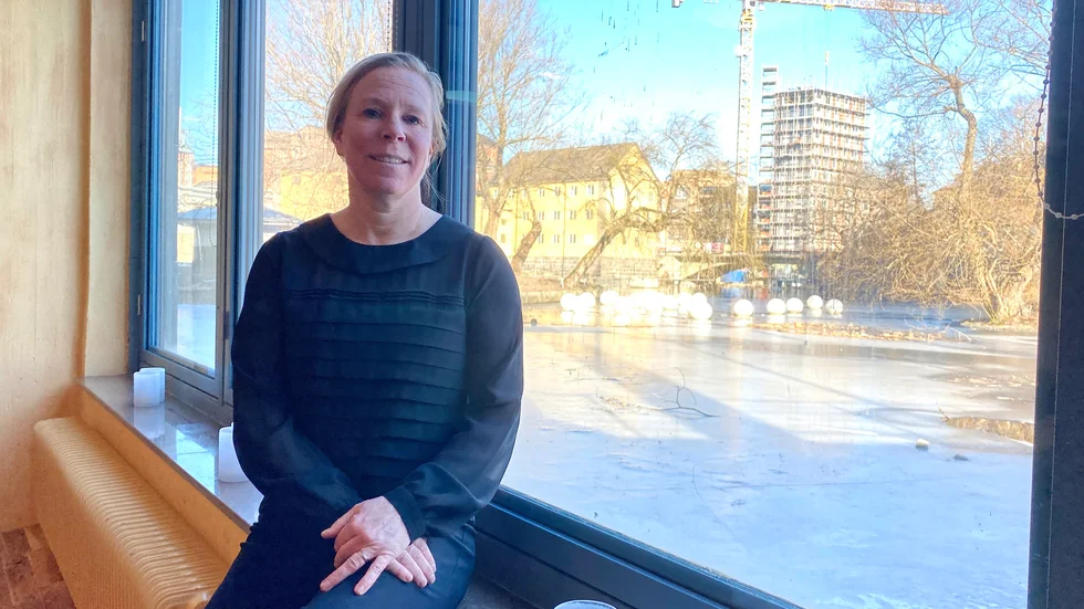 " Våra städer är inte byggda för det klimat vi har nu och ännu mindre byggda för det klimat vi kommer att ha om 50-100 år", säger kommunens klimat- och dagvattenstrateg Maria Rothman.