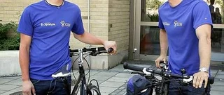 Ute och cyklar för en god sak