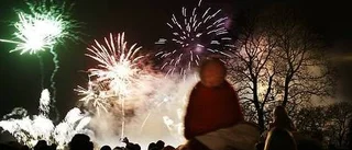Årets fyrverkeri poppigare än vanligt
