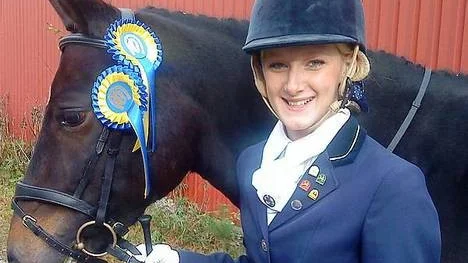Carolina Jurå med   Stockmossens Tindra.