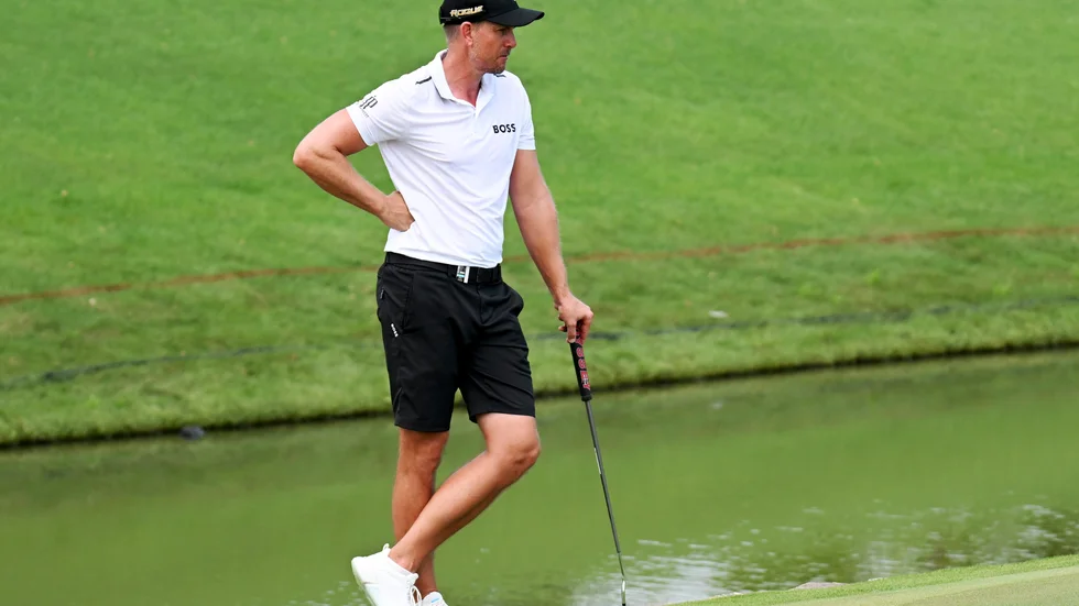 Henrik Stenson kommer inte längre att spela i Hugo Boss-kläder. Arkivbild.