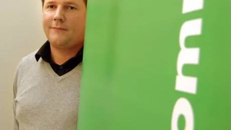 SKARP KRITIK. Tobias Baudin, ordförande, riktade i sitt inledningsanförande vid Kommunals höstmöte, skarp kritik mot den sittande regeringens politik.