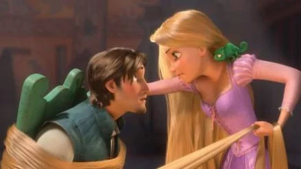 Rapunzel och Flynn på äventyr i Disneys nya storfilm "Trassel".