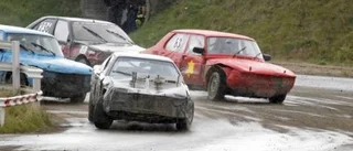 Överlägsen segrare blev av med bilen
