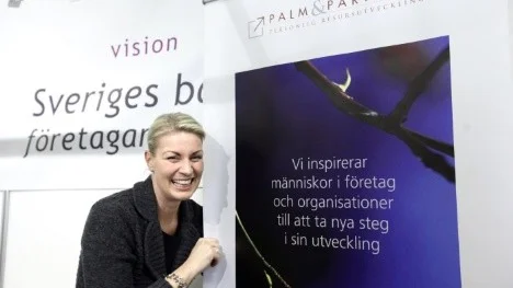 Anne Wångblad, konsultchef på Palm och Partners, såg mässan som ett bra tillfälle för rekrytering.