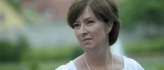 Mona Sahlin visar kurage