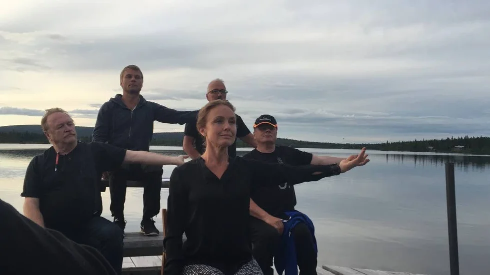 Bastubaletten repeterar. Bastubaletten har repeterat under sommaren på flera platser runt om i Norrbotten. Som här på bilden i Tjautjasjaure, hemma hos Daniel Wikslund.