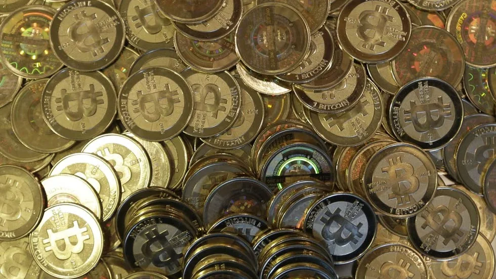 Bitcoins.