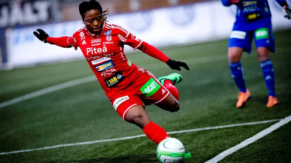 Piteås stjärnmittback Faith Ikidi kan missa serieavslutningen.