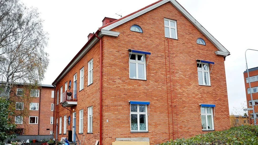 I det här huset på Gültzauudden i Luleå såldes årets dyraste lägenhet, en femma som kostade 3 850 000 kronor.