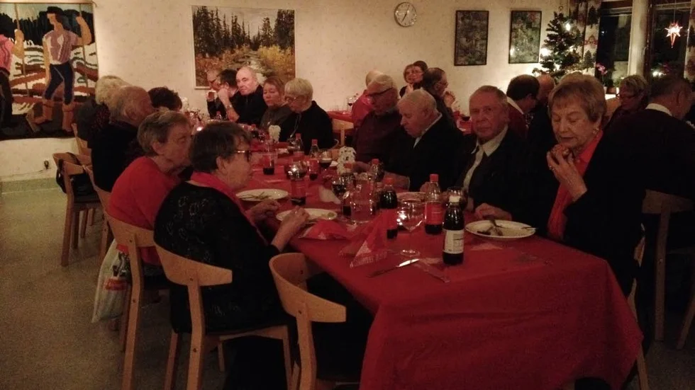 Festade. Gjorde medlemmar i Gnistan.