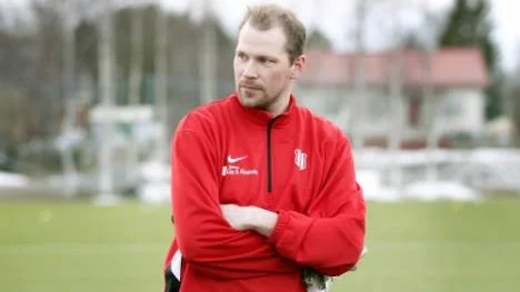Piteå IF:s tränare Anders Wallerström hoppas på en fortsättning i laget (Arkivbild)