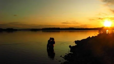 Vy från Arjeplog.