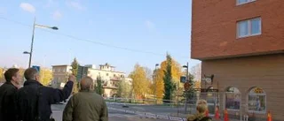 Sprickor stoppade trafiken