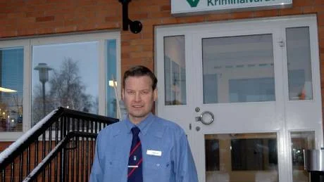 STOPP. Nu råder rökstopp inomhus vid kriminalvårdsenheten i Haparanda. Beslutet har mottagits väl bland internerna, enligt kriminalvårdschef Jan Wallin.  Foto: Britt-Louise Spets