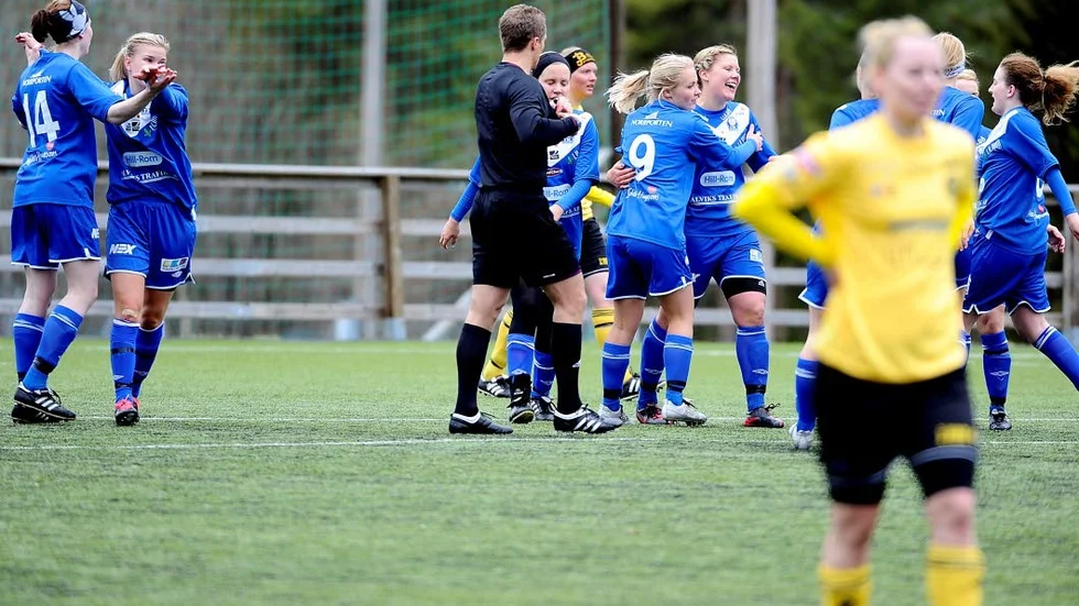 Seger. Alvik vann med 5-1 mot Krokom på hemmaplan.