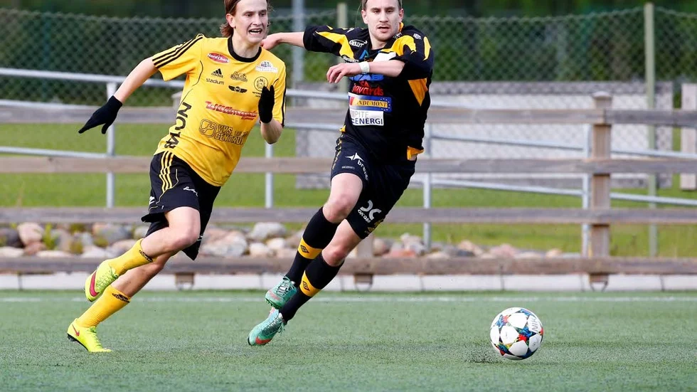 Målskytt. Jesper Jakobssons strut räckte till en poäng.