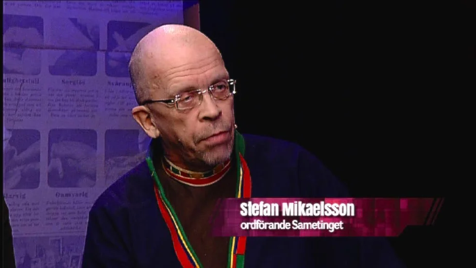 Gläds åt gruv-nej. I 24norrbottens utfrågning om framtiden för gruvnäringen riktade Sametingets ordförande Stefan Mikaelsson ett personligt tack till länsrådet Johan Antti. Med i utfrågningen var även  Inger Edlund Pedersen, vd för Norrbottens handelskammare.