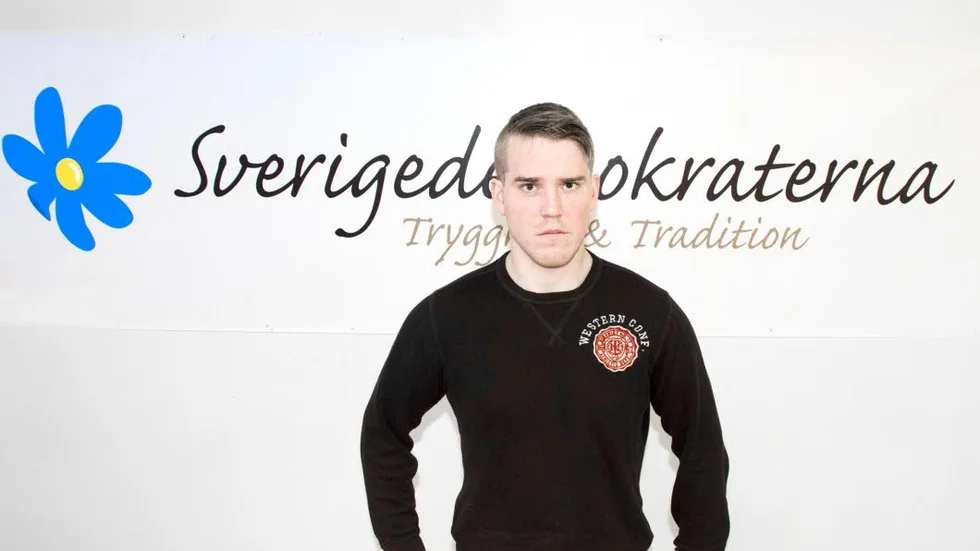 Jeff Ahl är ordförande för Sverigedemokraterna i Norrbotten.