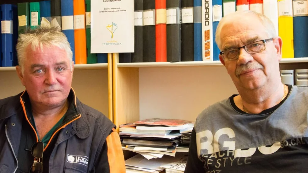 Egen risk. Jan Blomqvist och Roger Wikström på fritidsförvaltningen slår fast att man badar på eget ansvar på Luleås friluftsbad, även de som kommunen underhåller.