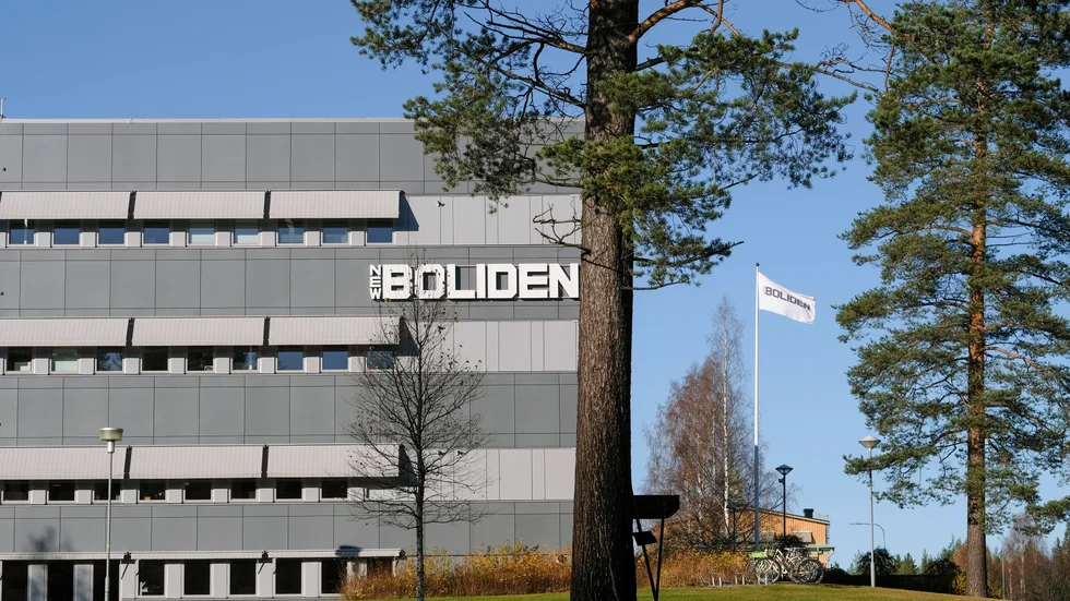 Boliden lämnar delårssiffror. Arkivbild.