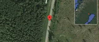 Singelolycka på väg 573 - helt stopp i ett körfält