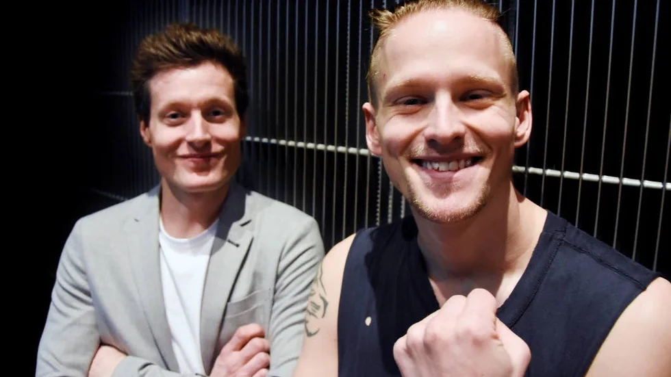 Simon Vikström och Erik Grönwall