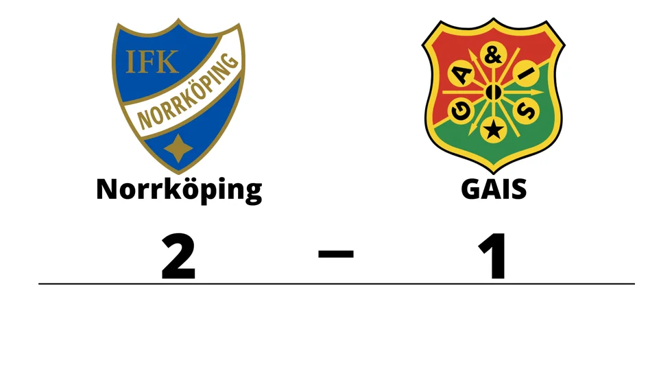 IFK Norrköping FK vann mot GAIS
