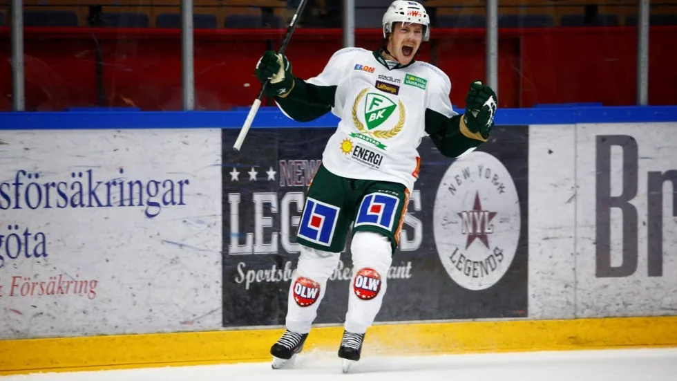 Joakim Hillding, här i Färjestad.