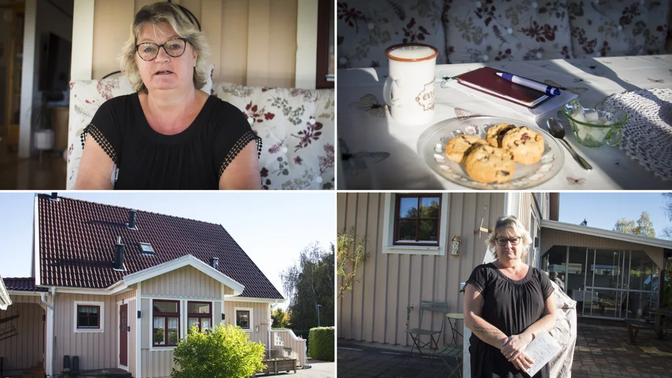 Ann-Louise Andersson är utbildad undersköterska, och jobbade inom vården innan hon fick sin reumatismdiagnos. Hon har även diabetes typ 1 och fibromyalgi vilket påverkar hennes arbetssituation.