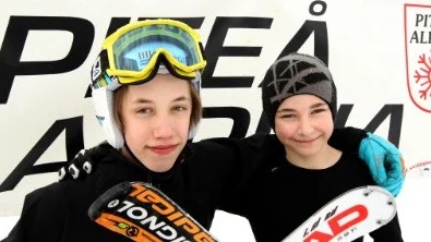 Bland andra segrade bröderna Tobias och Alex Wahlroos från Piteå i sina respektive klasser när Piteå Parallella avgjordes på Vallsberget.