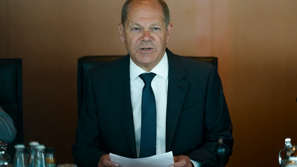 Tysklands förbundskansler Olaf Scholz.