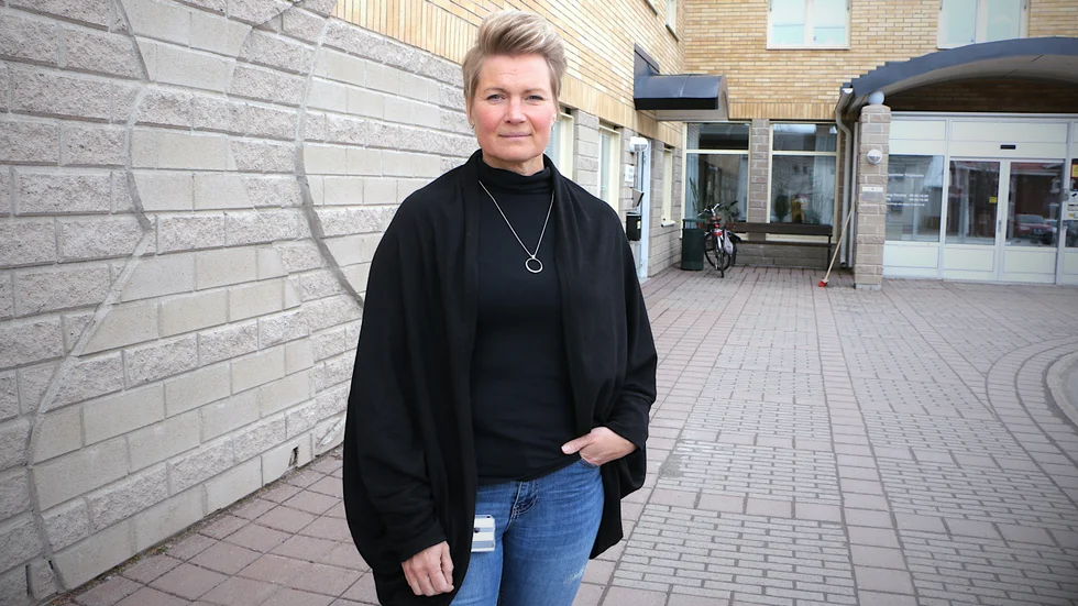 "Det är en tid i livet där jag kan göra den här satsningen på mig själv", säger Tina Hallin, som nu arbetar som utredare vid Brott i nära relation.