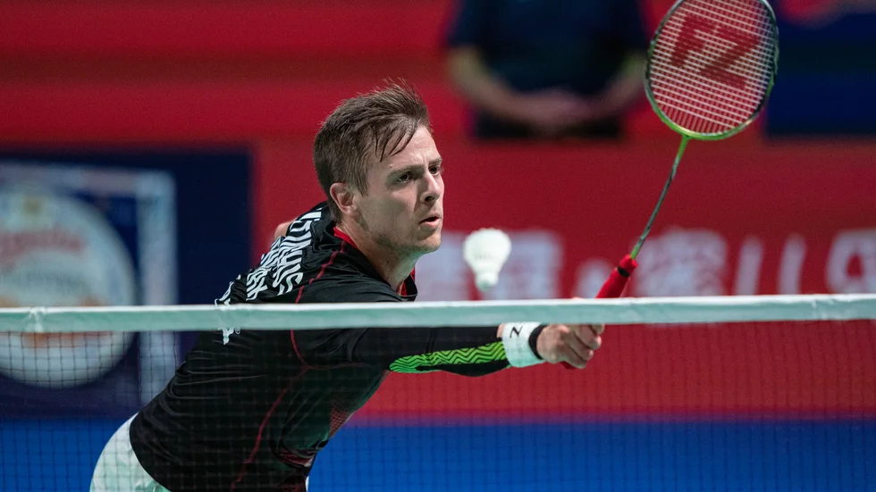 Danske badmintonspelaren Hans-Kristian Vittinghus. Arkivbild.