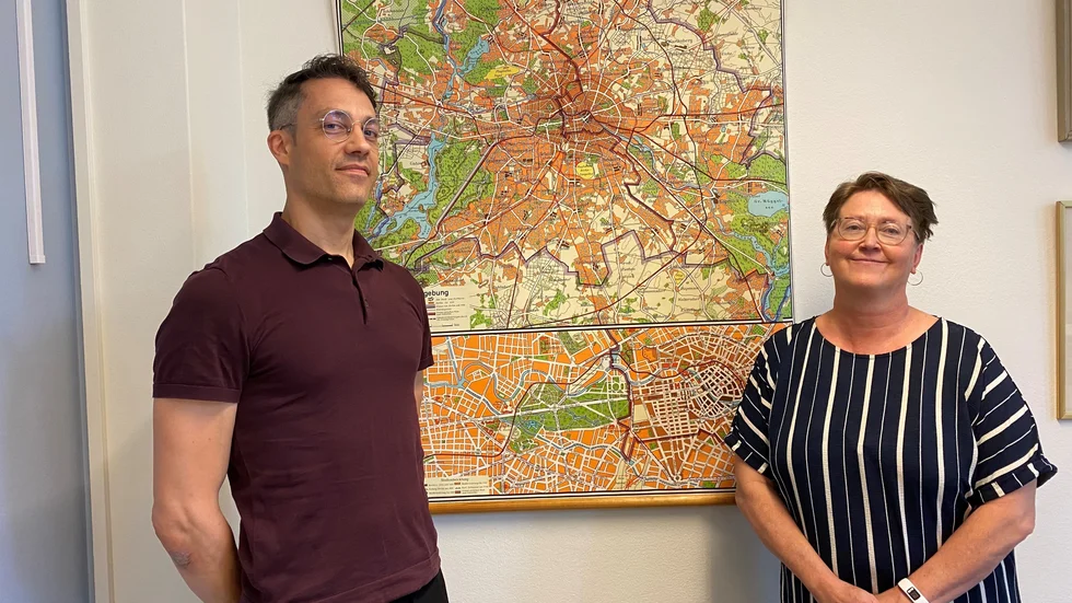 Christer Hällkvist och Elizabet Bate-Holmberg är lärare i tyska på Katedralskolan i Linköping.