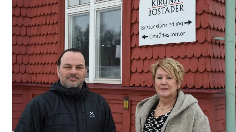 Ingen framgång. Sten Nylén, ordförande, och Annelie Vinsa, vd Kirunabostäder, var optimistiska inför den tredje upphandlingen för skjutbaneområdet. Nu har även den misslyckats.