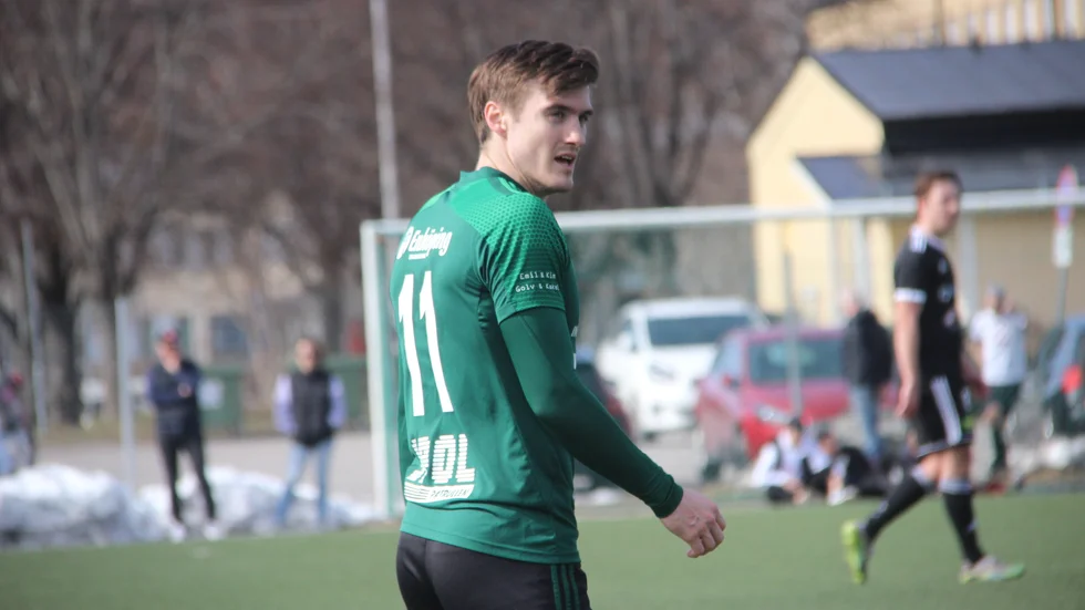 Patrik Lundemo belönades med tre poäng för insatsen mot Strömsberg.